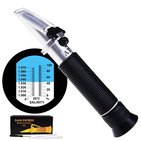 atc refractometer review|measuring specific gravity with refractometer.